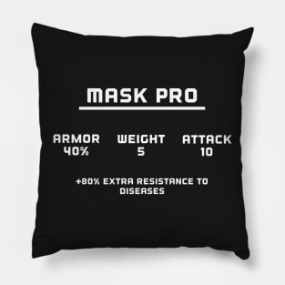 Mask Pro Black Pillow