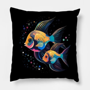 Angelfish Mothers Day Pillow