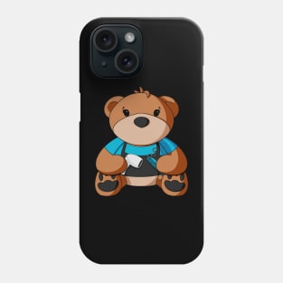 Hairdresser Teddy Bear Phone Case