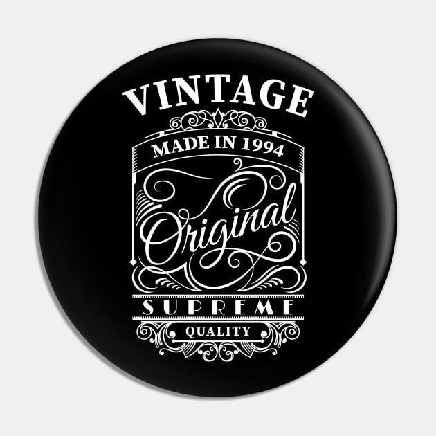 Vintage made in 1994 Pin by captainmood