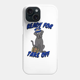 Funny Pilot Big Dog Phone Case