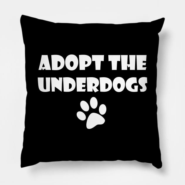 Ho-Bo Care Boxer Rescue (Colorado) - Adopt The Underdogs Pillow by mo designs 95