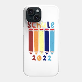 Stifte Schule 2022 Schulbeginn T shirt Phone Case