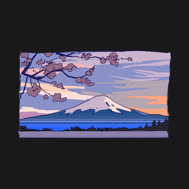 fuji-san by Feecle