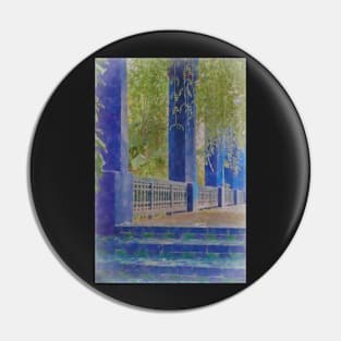 Blue Colonnade Pin