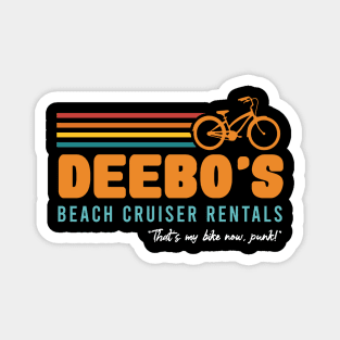 Deebo's Beach Cruiser Rentals Magnet