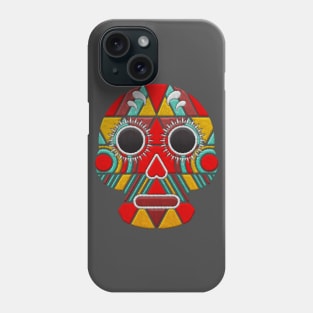 Geometric Skull Phone Case