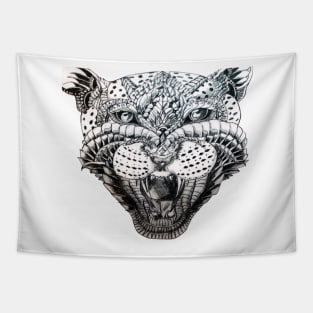 tribal tiger Tapestry