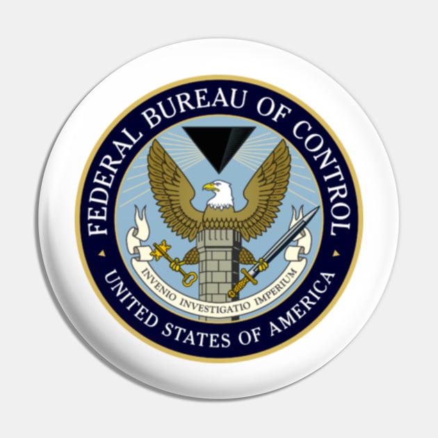 Federal Bureau of Control Pin by Acgreen56