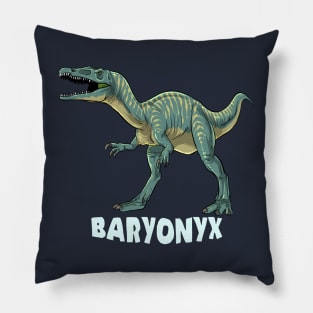 Baryonyx Dinosaur Design Pillow