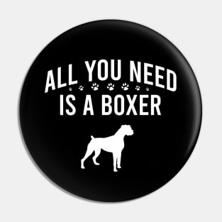 All you need is a boxer Pin