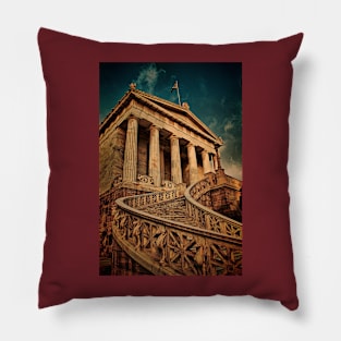 Greece. Athens. National Library. Pillow