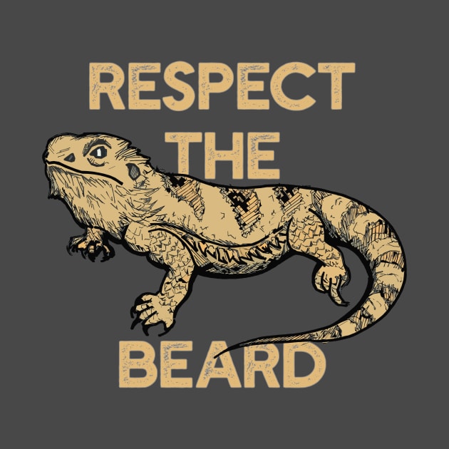 Bearded Dragon - Respect the Beard by saitken