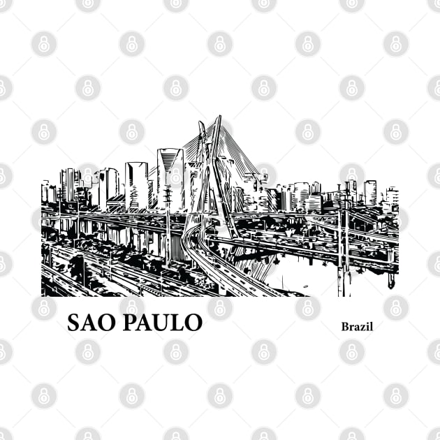 Sao Paulo Brazil by Lakeric