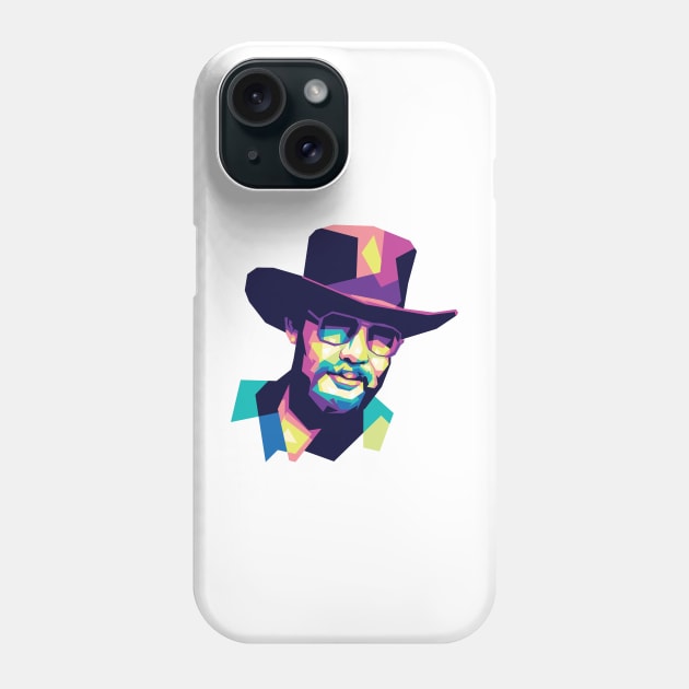 Hank Williams wpap fullcollor #2 Phone Case by masindahart