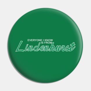 Classic Logo-Green and White Pin