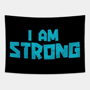 I Am Strong Tapestry