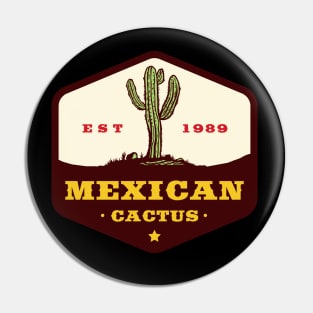 Mexican Cactus Pin