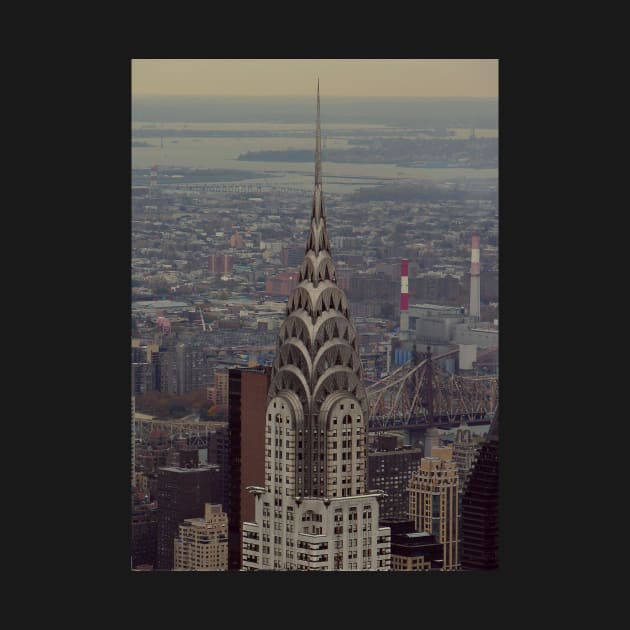 The Chrysler Building by My Geeky Tees - T-Shirt Designs