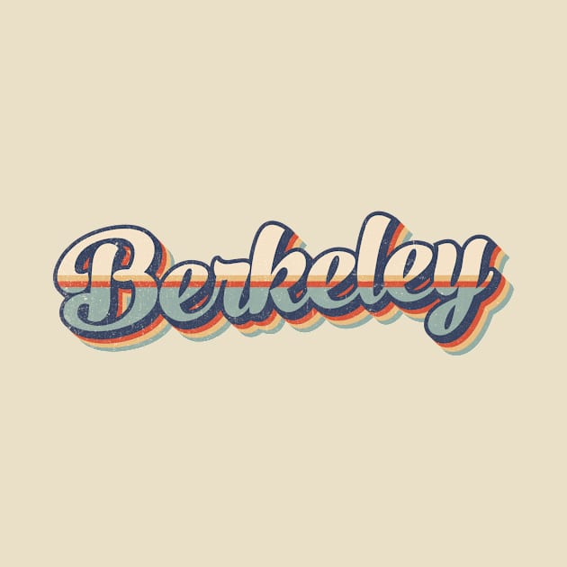 Berkeley // Retro Vintage Style by Stacy Peters Art