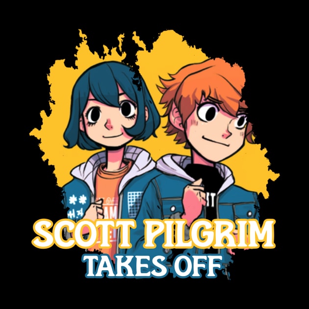 Scott Pilgrim Takes Off by Pixy Official