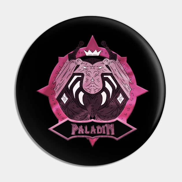 Paladin Class - Crest Pin by Sentinel777