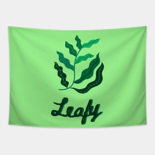 Leafy illustration Tapestry