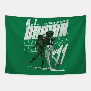 A.J. Brown Philadelphia Covered TD Tapestry