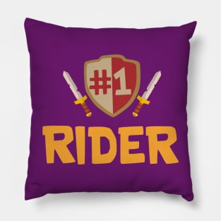#1 Rider Pillow