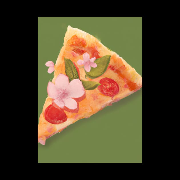 Floral Pizza by maxcode