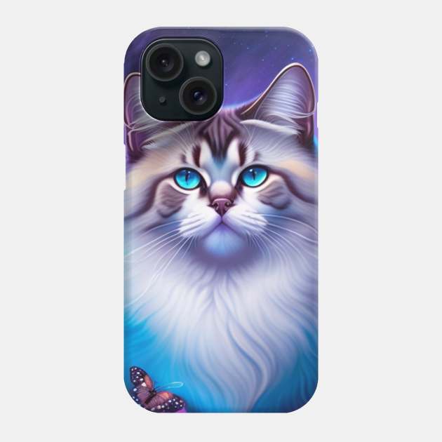 Enchanting Birman Phone Case by Enchanted Reverie