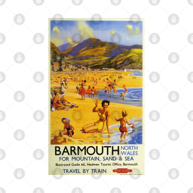 Barmouth North Wales - Vintage Travel by Culturio