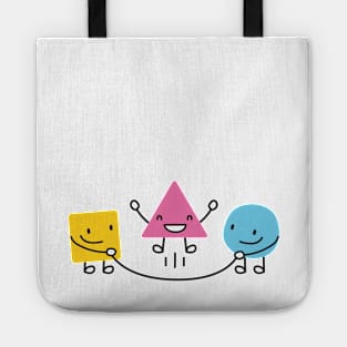 Cute shapes jumping rope Tote