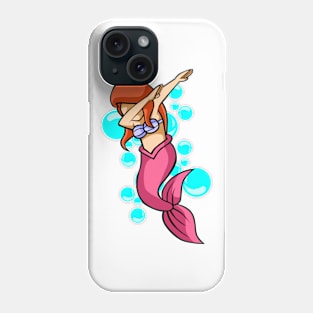 Dabbing Mermaid Phone Case