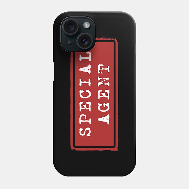 Special agent vintage Phone Case by PallKris