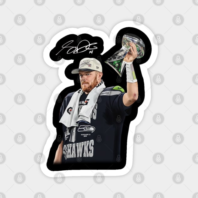 Sam-Darnold Magnet by dtr_art