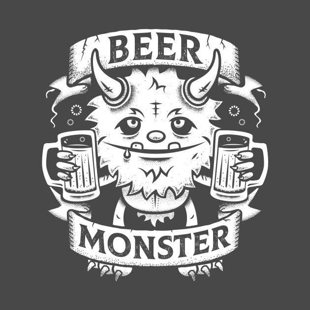 Disover Beer Monster - Beer Monster - T-Shirt