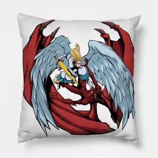 Angel versus Devil Pillow