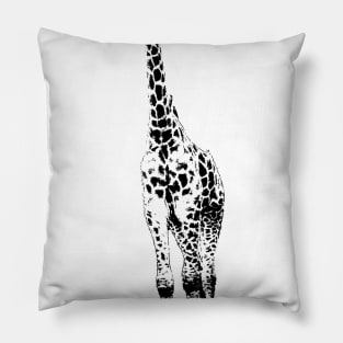 Giraffe pop art Pillow