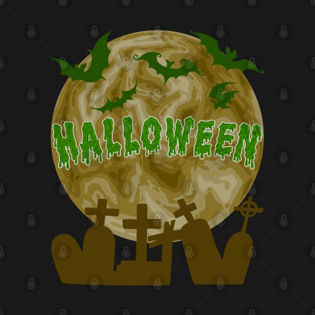 Halloween Full Moon Party by JiraDesign