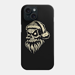 Santa Claus Skull Christmas Phone Case