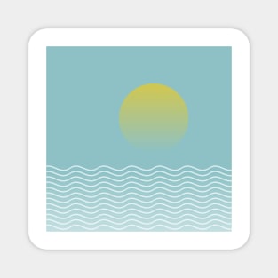 Sea and sun Magnet