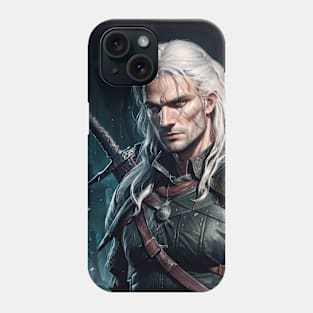 Portrait of the Witcher Phone Case