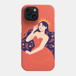 Nature's Crown - Red Phone Case