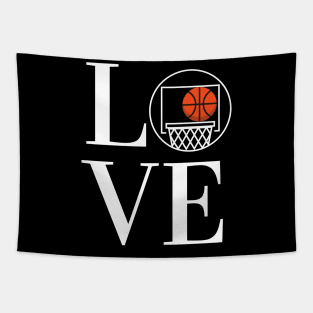 Basketball Sports Tapestry