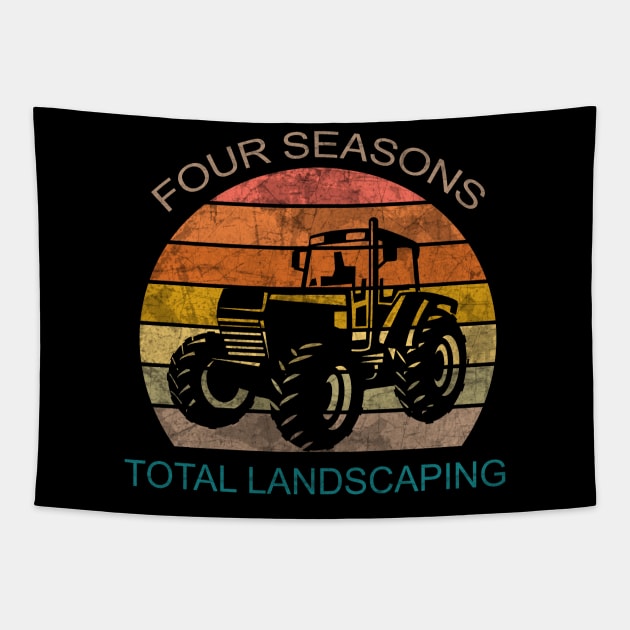 Four Seasons Total Landscaping Tapestry by valentinahramov