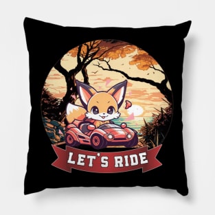 Lets ride Pillow