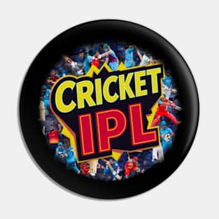 Cricket IPL Pin