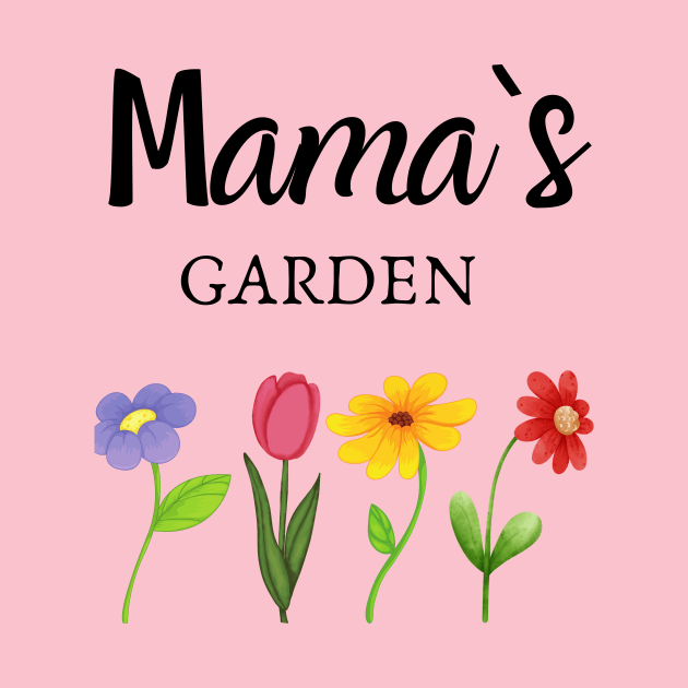 Custom Mothers Day Shirt, Personalized Mom Gift, Mothers Day Gift, Mama's Garden T-Shirt, Customized Mom Tee, Mother Gift, Gift from Son by arlene