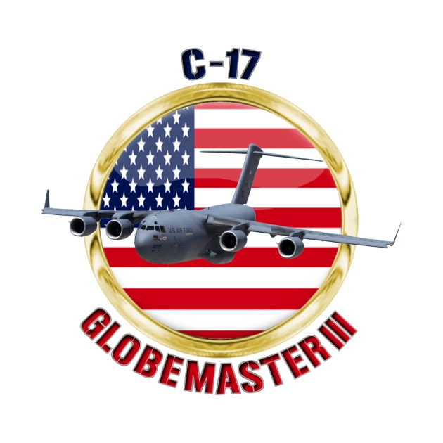 C-17 Globemaster III USA by MilMerchant